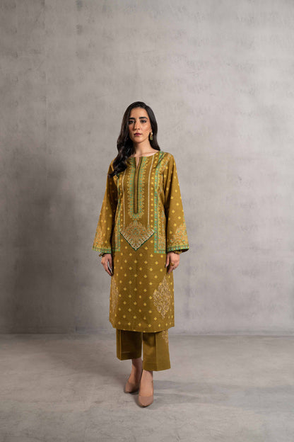 Nishat Linen - 2 Piece - Digital Printed Embroidered Suit - 42303295