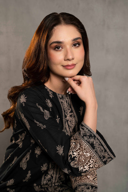 Nishat Linen - 2 Piece - Digital Printed Embroidered Suit - 42303297