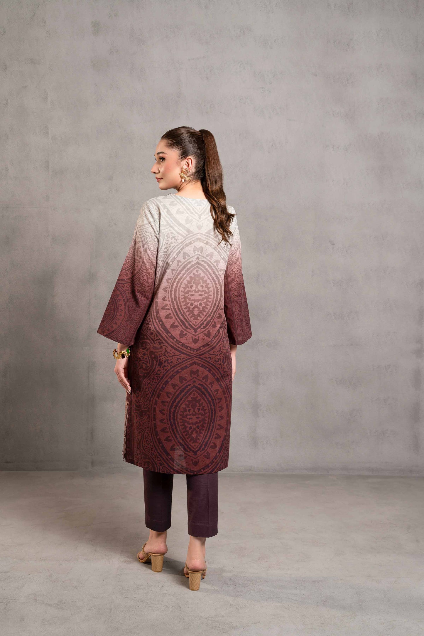 Nishat Linen - 2 Piece - Digital Printed Embroidered Suit - 42303299