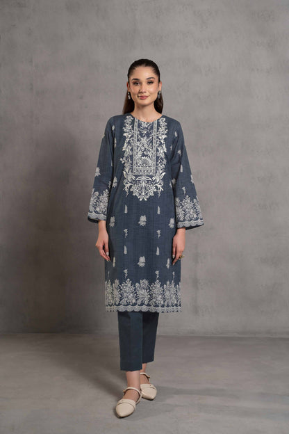 Nishat Linen - 2 Piece - Digital Printed Embroidered Suit - 42303300