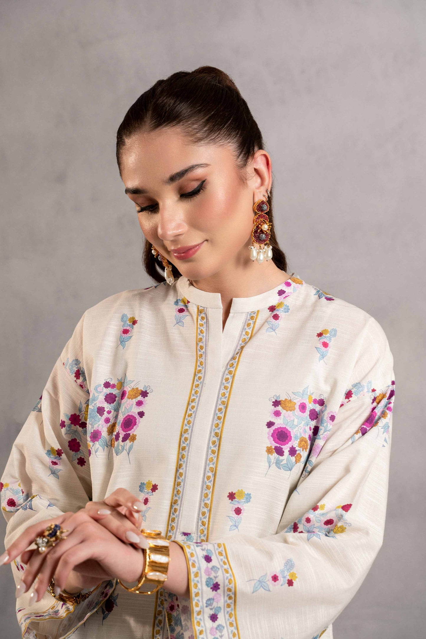 Nishat Linen - 2 Piece - Digital Printed Suit - 42303301