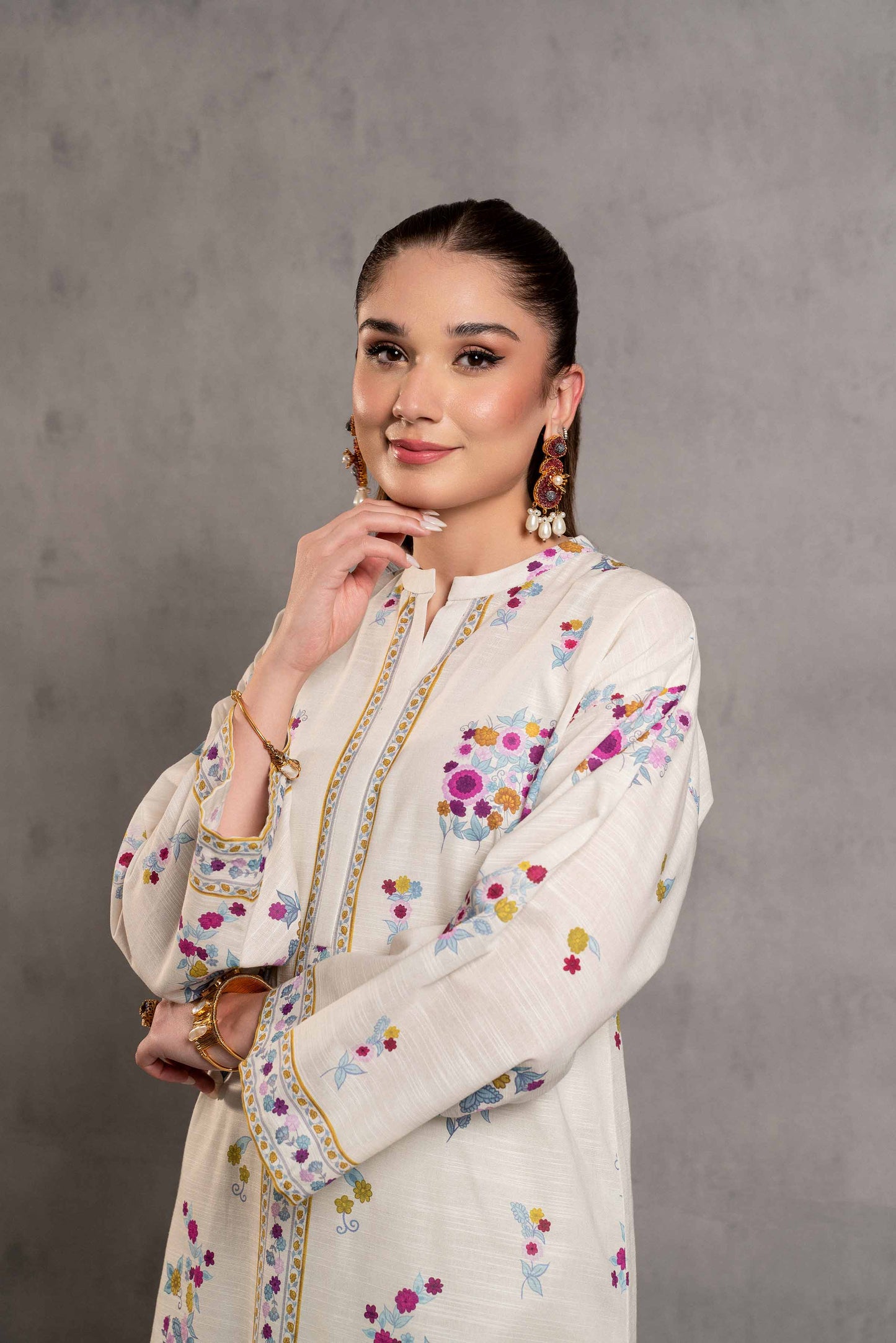 Nishat Linen - 2 Piece - Digital Printed Suit - 42303301