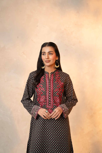 Nishat Linen - 2 Piece - Printed Embroidered Suit - 42303317