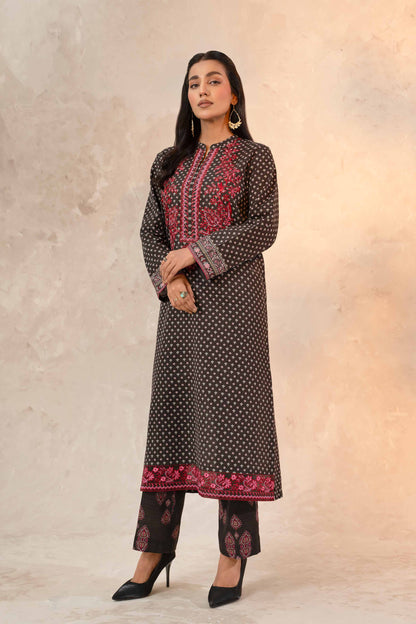 Nishat Linen - 2 Piece - Printed Embroidered Suit - 42303317