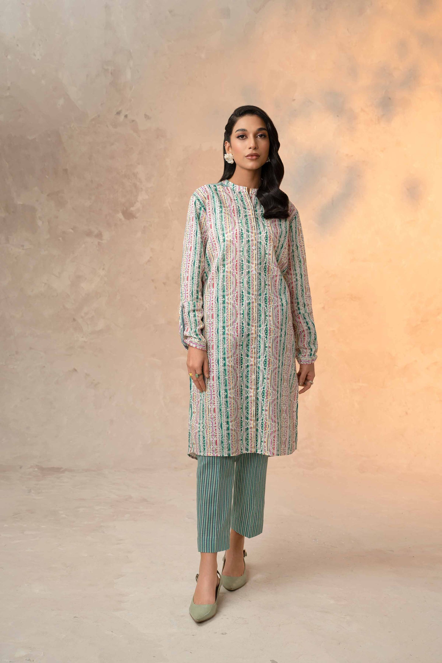 Nishat Linen - 2 Piece - Printed Suit - 42303325