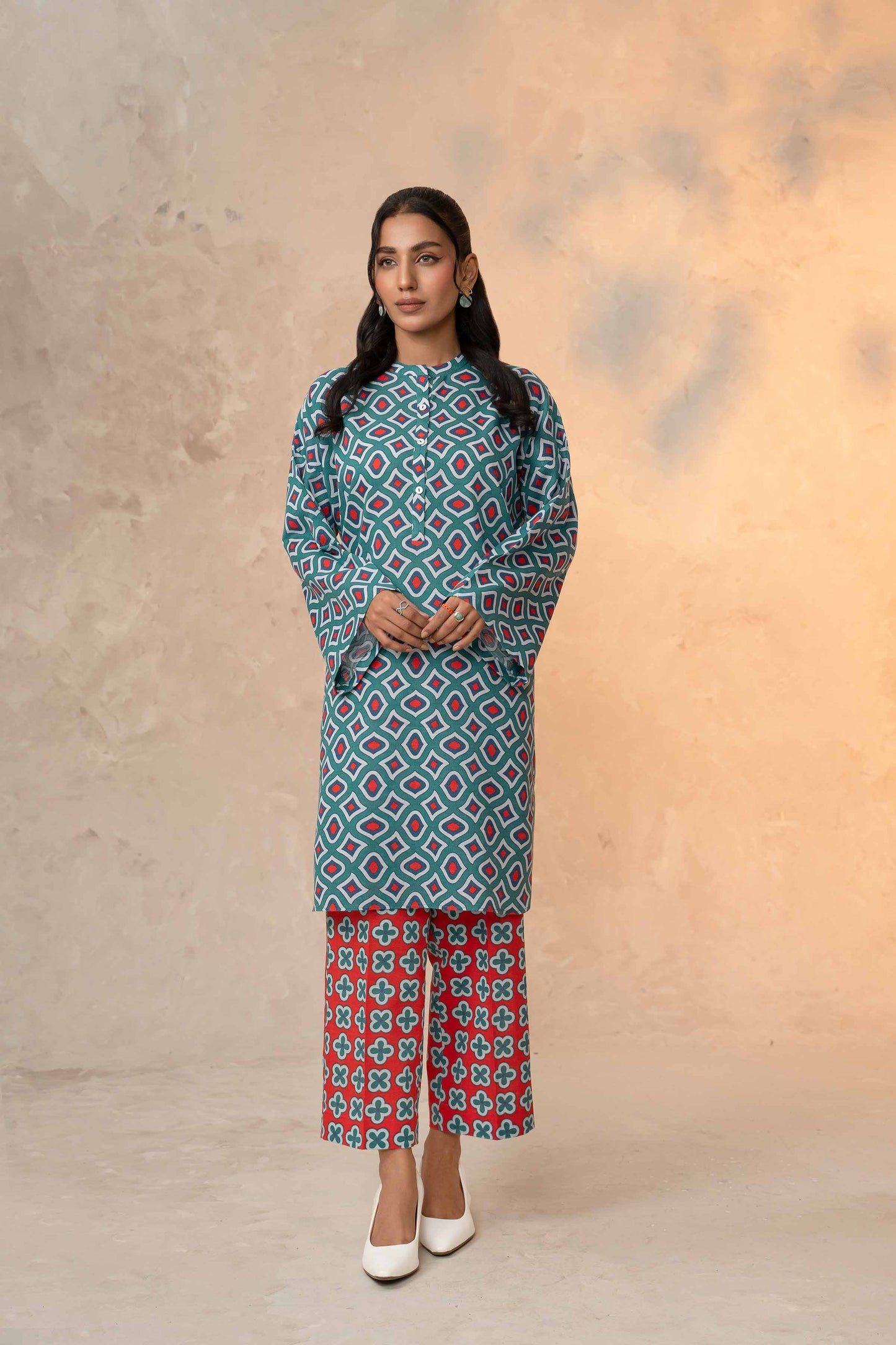 Nishat Linen - 2 Piece - Printed Suit - 42303328