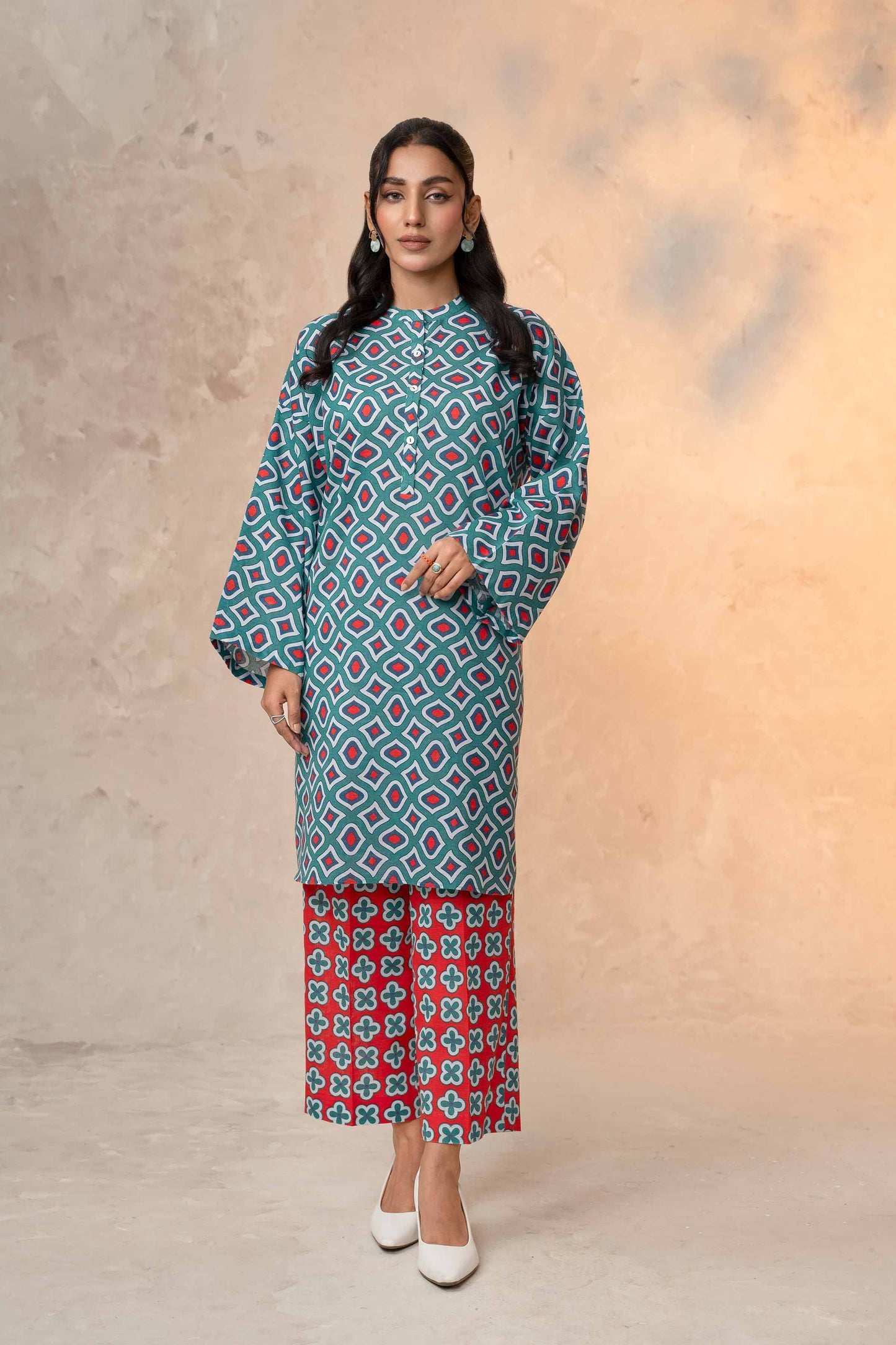 Nishat Linen - 2 Piece - Printed Suit - 42303328