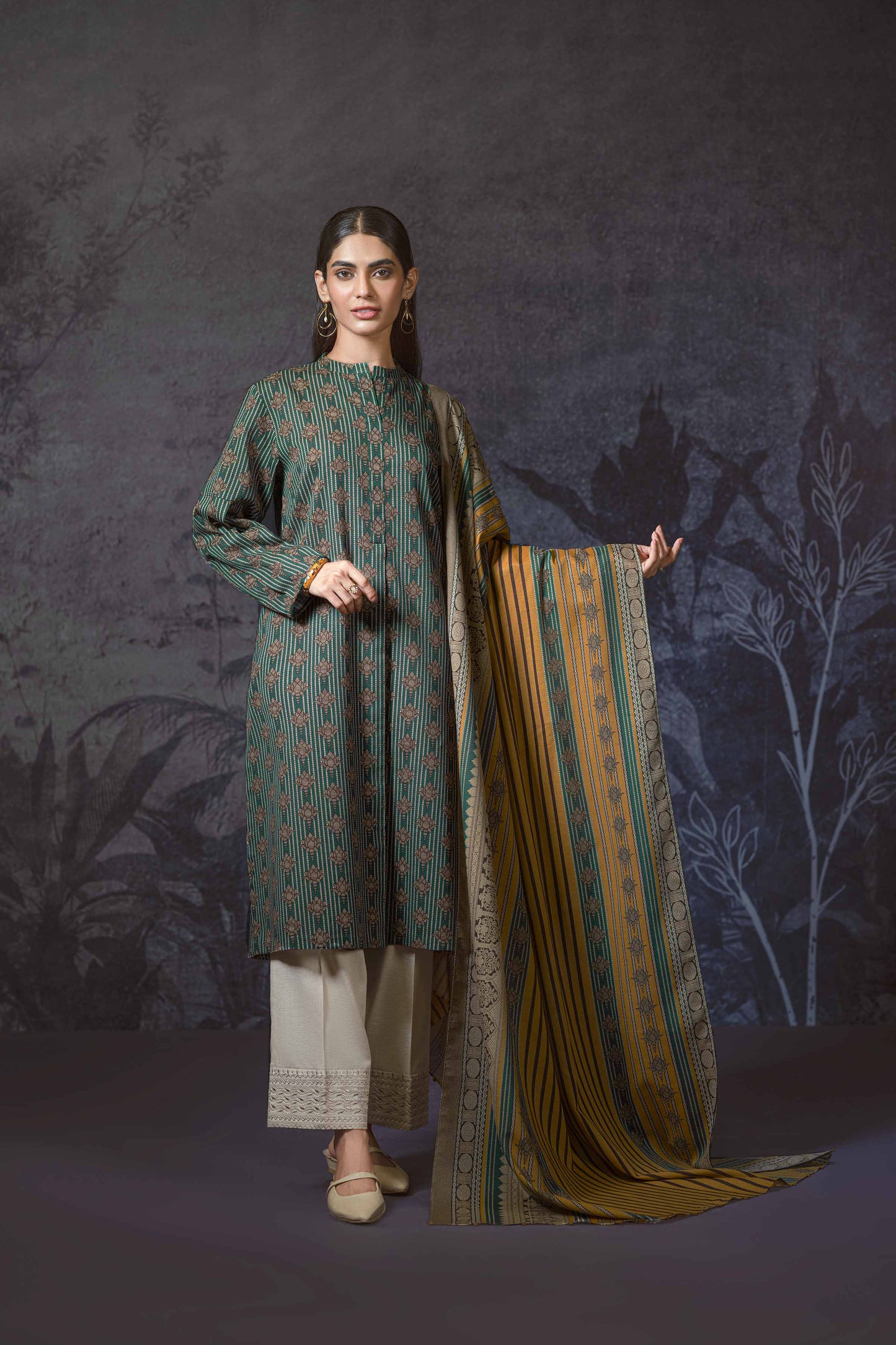 Nishat Linen - 2 Piece - Printed Suit - 42303341