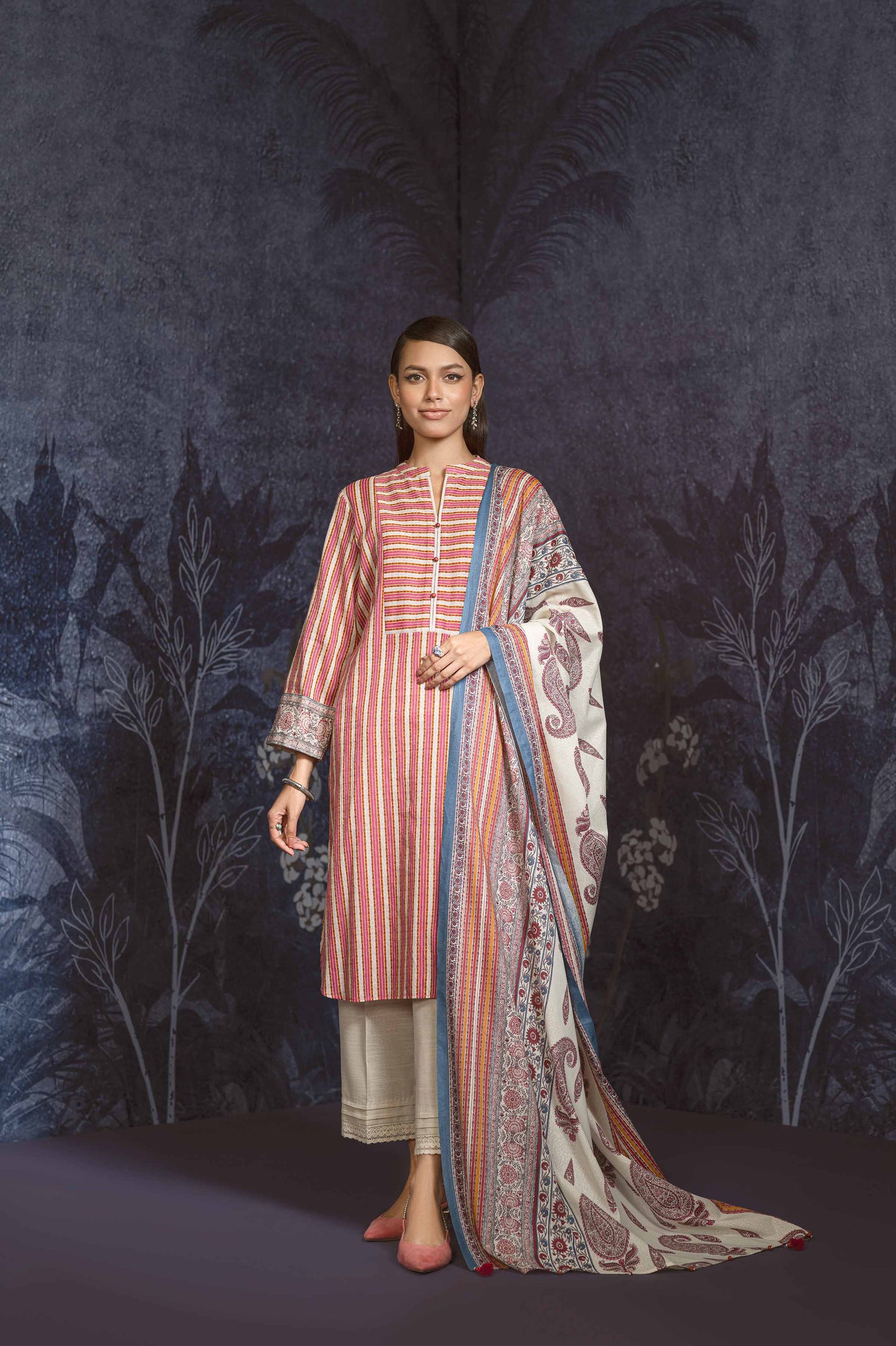 Nishat Linen - 2 Piece - Printed Suit - 42303345