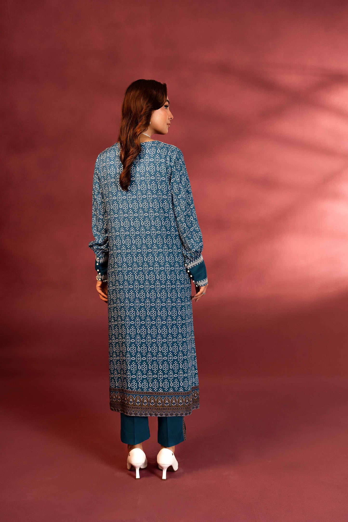 Nishat Linen - 2 Piece - Printed Embroidered Suit - 42303347