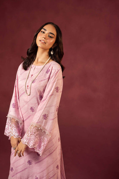 Nishat Linen - 2 Piece - Printed Embroidered Suit - 42303348