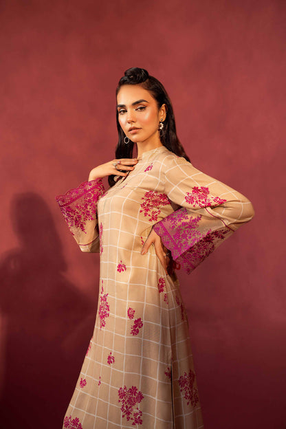 Nishat Linen - 2 Piece - Printed Embroidered Suit - 42303351