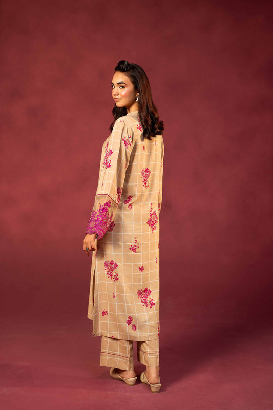 Nishat Linen - 2 Piece - Printed Embroidered Suit - 42303351