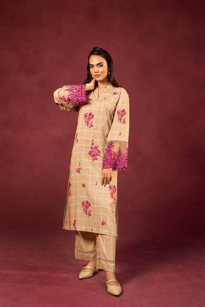 Nishat Linen - 2 Piece - Printed Embroidered Suit - 42303351