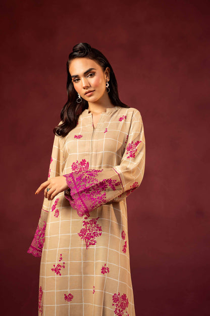 Nishat Linen - 2 Piece - Printed Embroidered Suit - 42303351