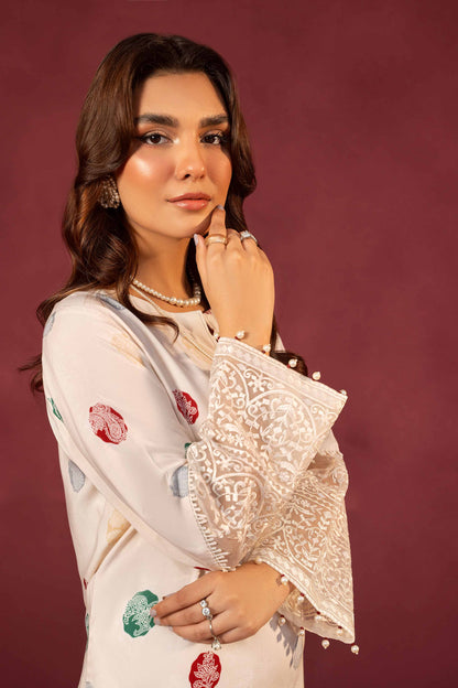 Nishat Linen - 2 Piece - Printed Embroidered Suit - 42303352