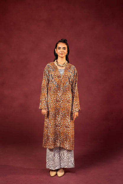 Nishat Linen - 2 Piece - Printed Embroidered Suit - 42303353