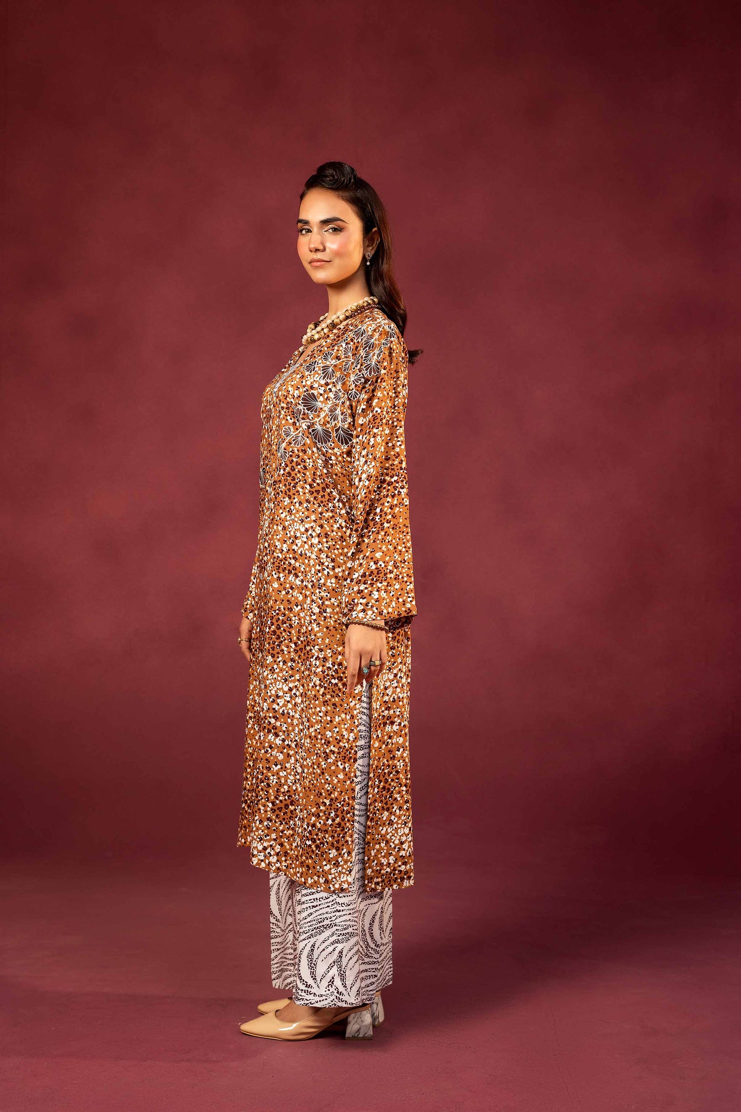 Nishat Linen - 2 Piece - Printed Embroidered Suit - 42303353