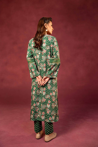 Nishat Linen - 2 Piece - Printed Embroidered Suit - 42303355