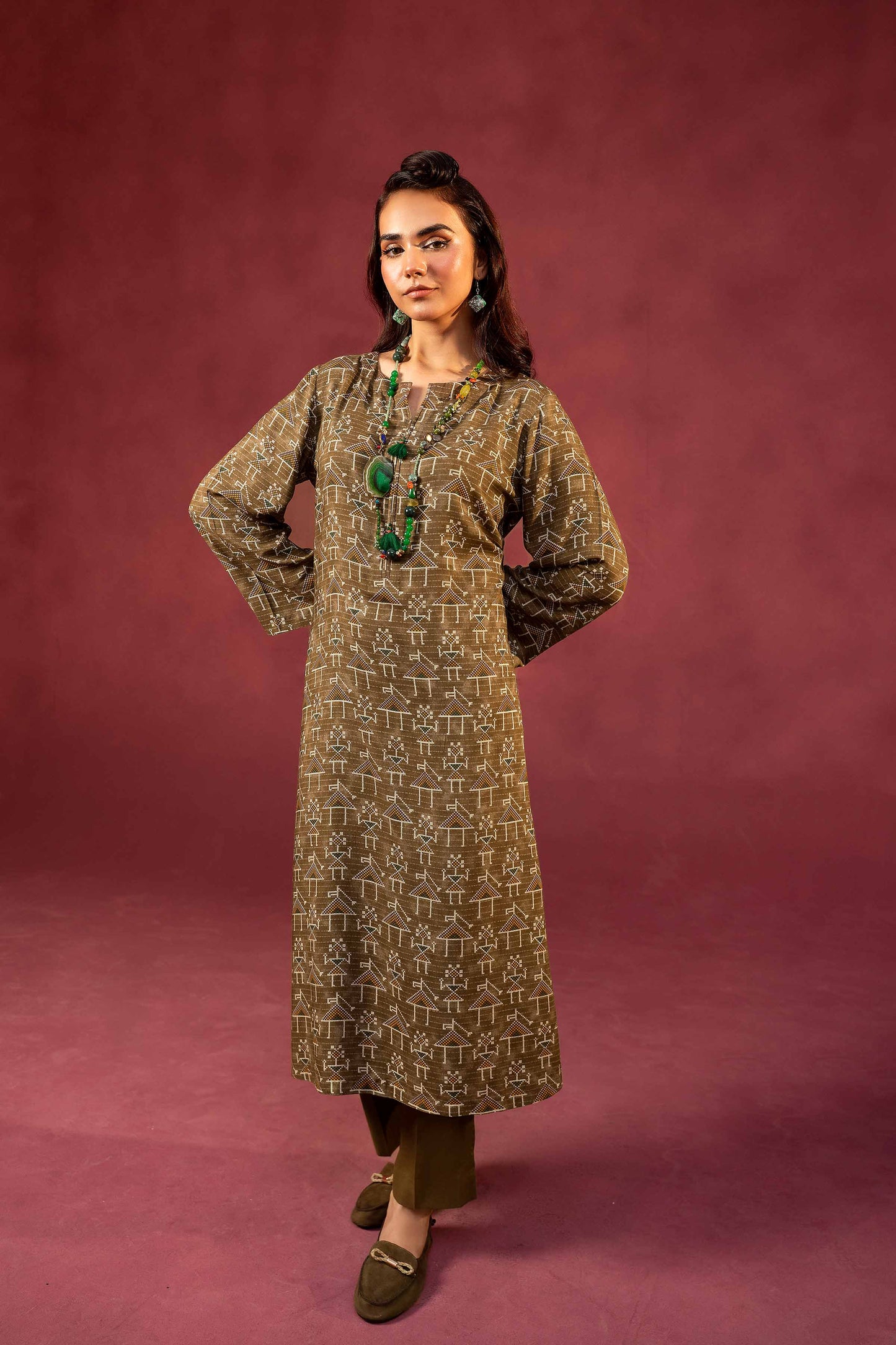 Nishat Linen - 2 Piece - Printed Suit - 42303357