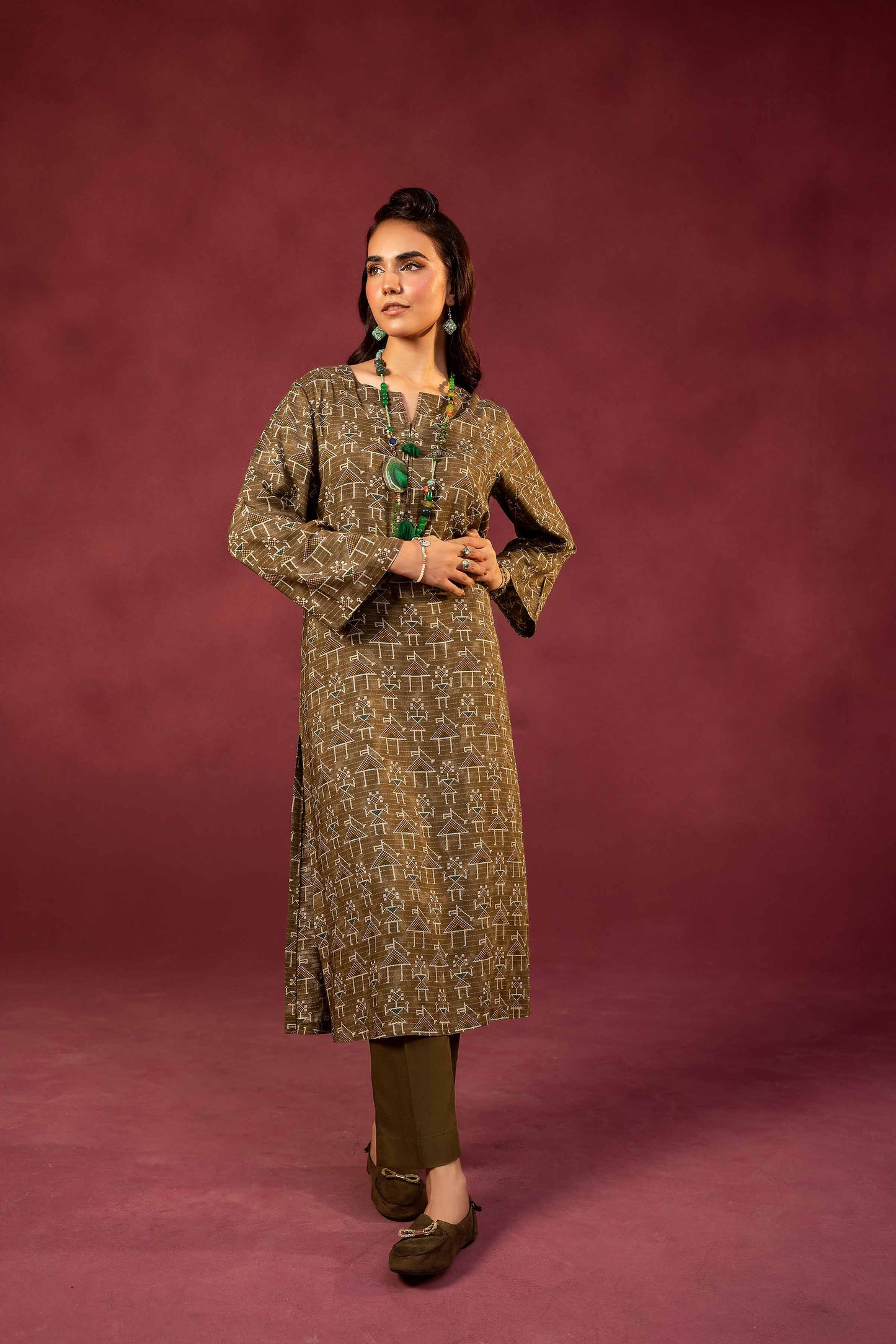 Nishat Linen - 2 Piece - Printed Suit - 42303357