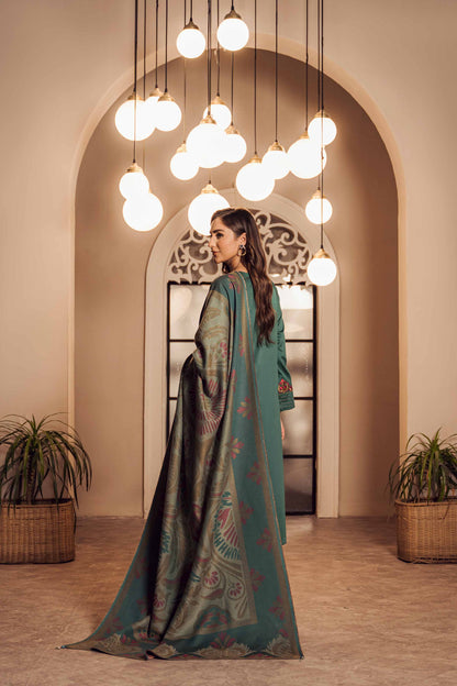 Nishat Linen - 3 Piece - Embroidered Suit - 42303376