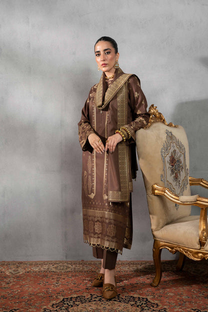 Nishat Linen - 3 Piece - Jacquard Suit - 42303386