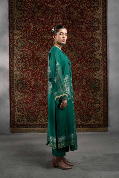 Nishat Linen - 3 Piece - Jacquard Suit - 42303387