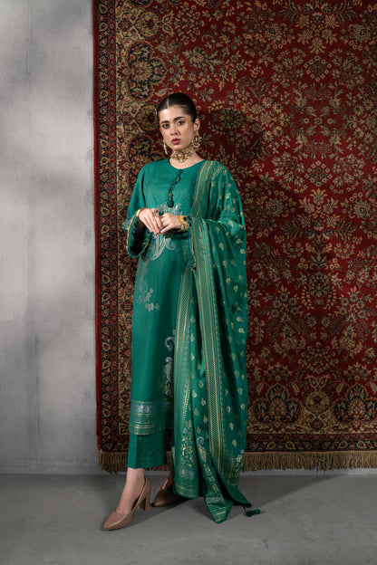 Nishat Linen - 3 Piece - Jacquard Suit - 42303387