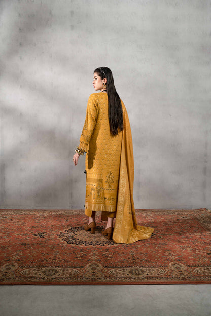 Nishat Linen - 3 Piece - Jacquard Suit - 42303388