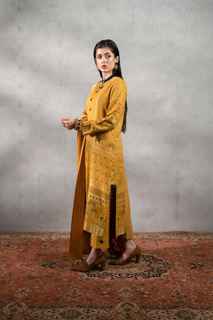 Nishat Linen - 3 Piece - Jacquard Suit - 42303388