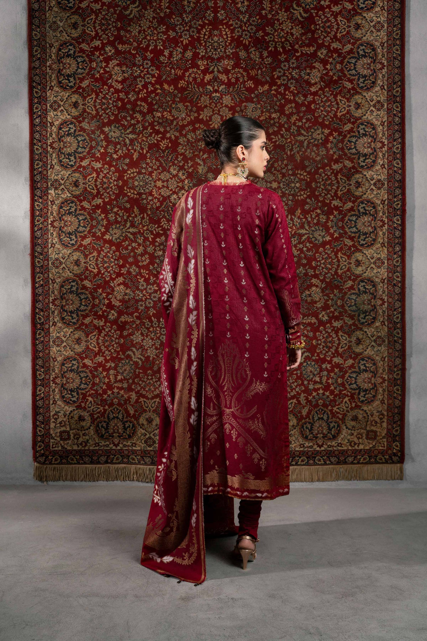 Nishat Linen - 3 Piece - Jacquard Suit - 42303390