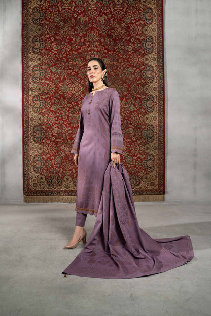 Nishat Linen - 3 Piece - Jacquard Suit - 42303392