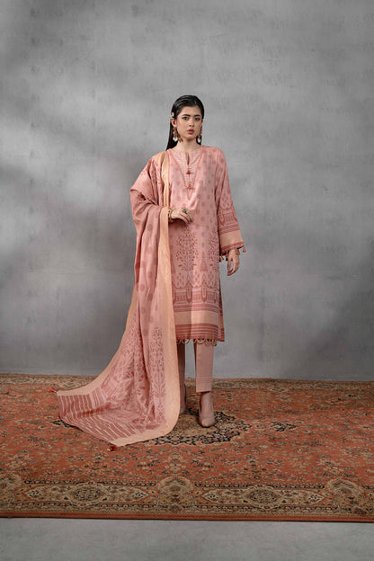 Nishat Linen - 3 Piece - Jacquard Suit - 42303393