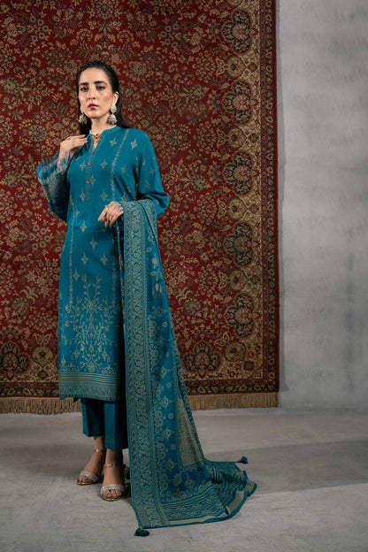 Nishat Linen - 3 Piece - Jacquard Suit - 42303394