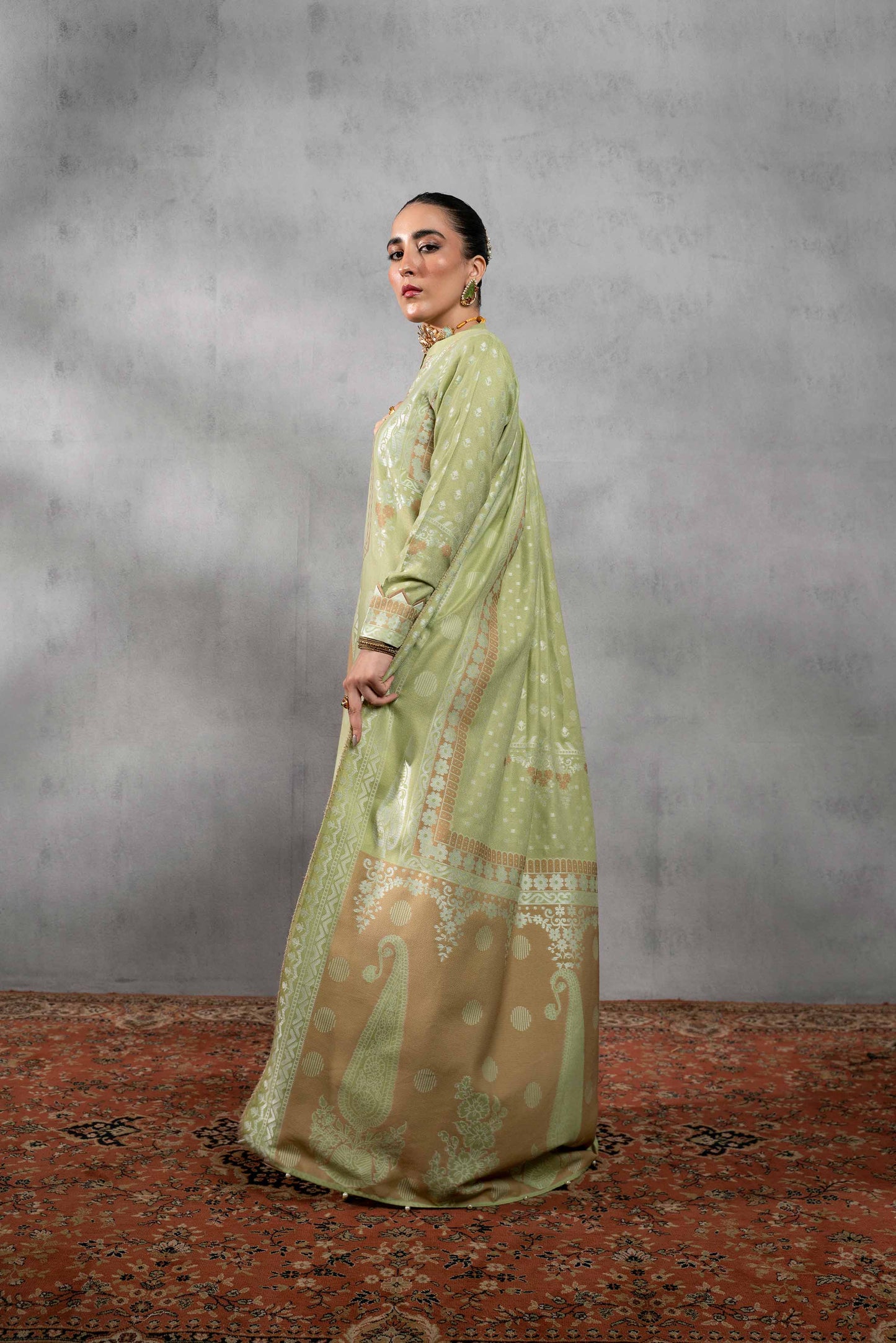 Nishat Linen - 3 Piece - Jacquard Suit - 42303395