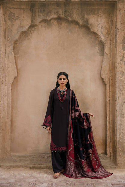 Nishat Linen - 3 Piece - Embroidered Suit - 42303401