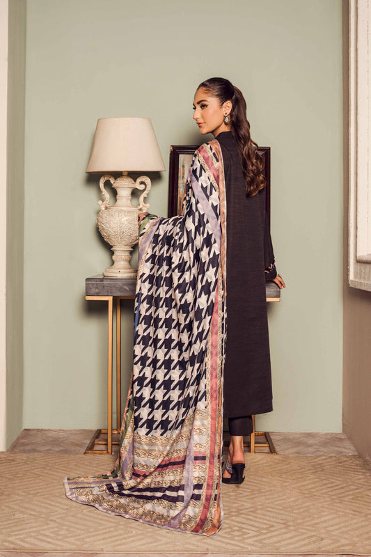 Nishat Linen - 3 Piece - Embroidered Suit - 42303422