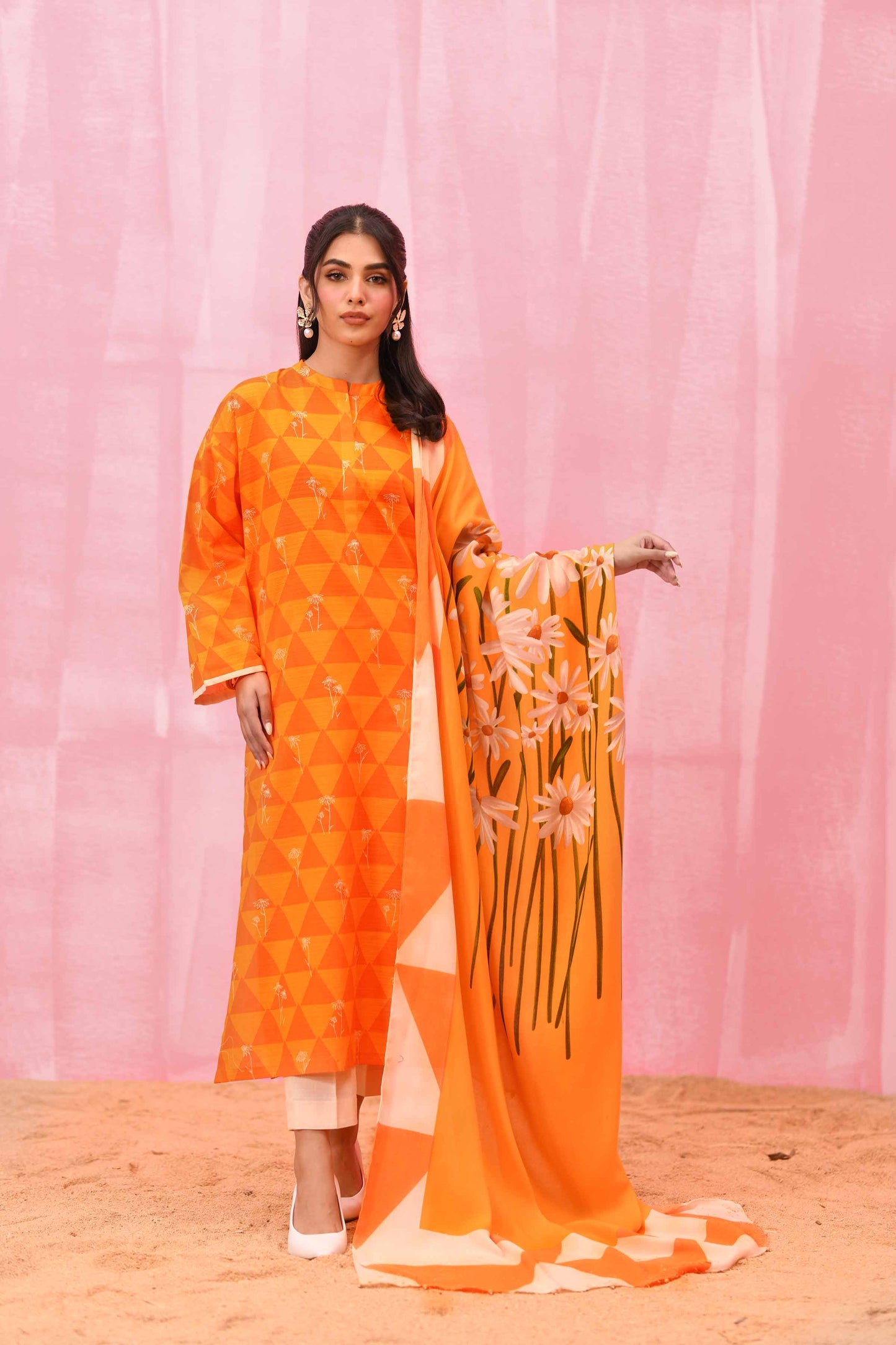 Nishat Linen - 3 Piece - Printed Suit - 42303427