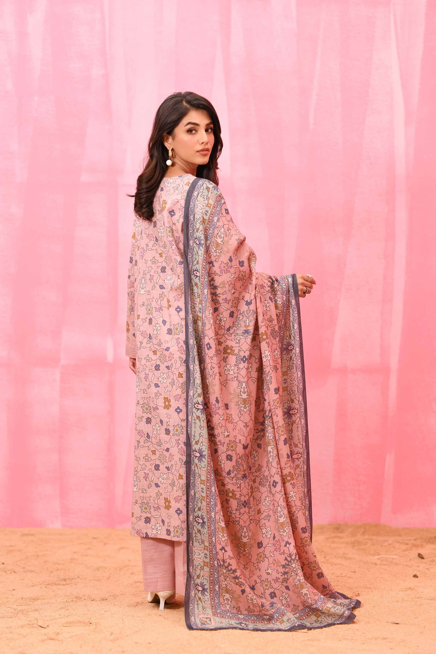 Nishat Linen - 3 Piece - Printed Suit - 42303430