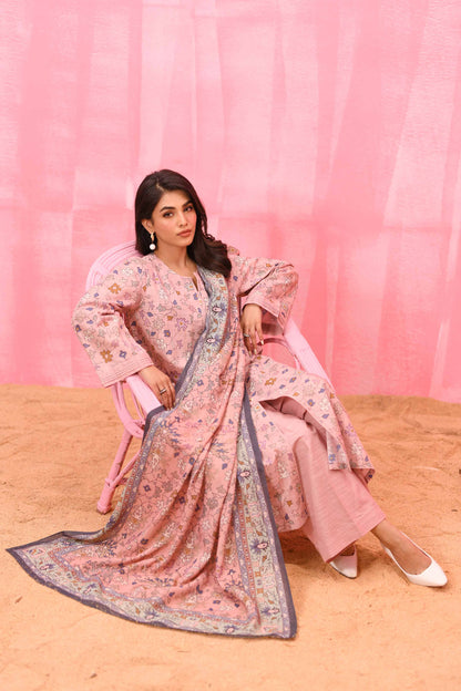 Nishat Linen - 3 Piece - Printed Suit - 42303430