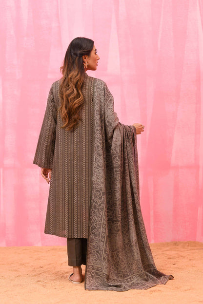 Nishat Linen - 3 Piece - Printed Suit - 42303431