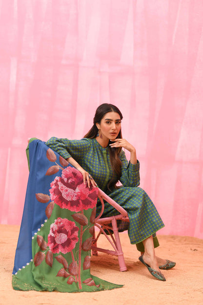 Nishat Linen - 3 Piece - Printed Suit - 42303432