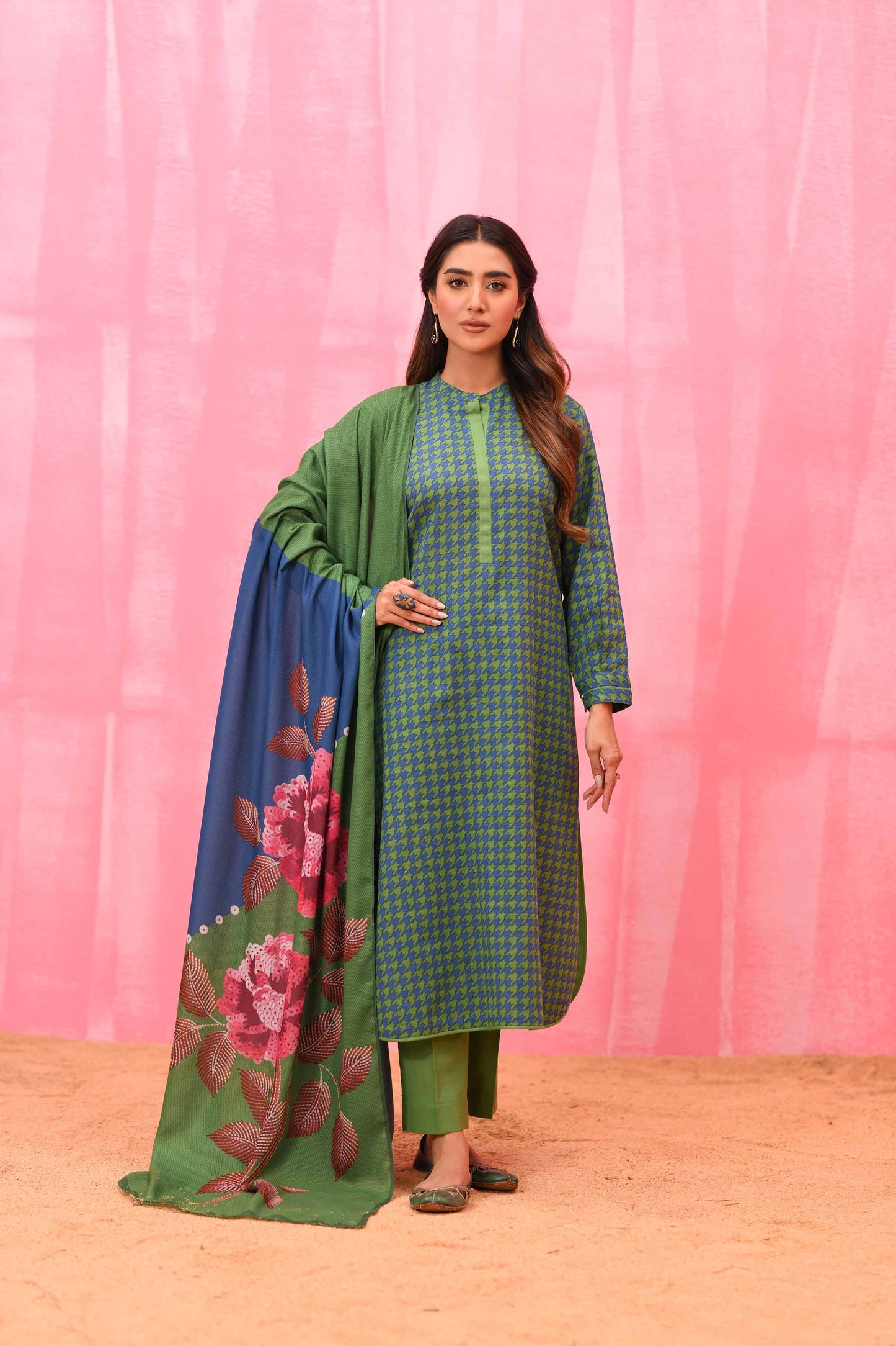 Nishat Linen - 3 Piece - Printed Suit - 42303432