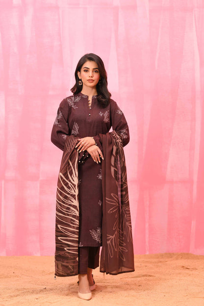 Nishat Linen - 3 Piece - Printed Suit - 42303433