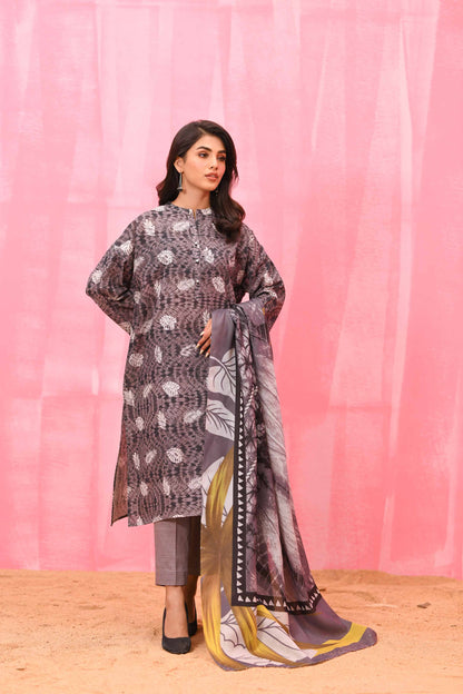 Nishat Linen - 3 Piece - Printed Suit - 42303434