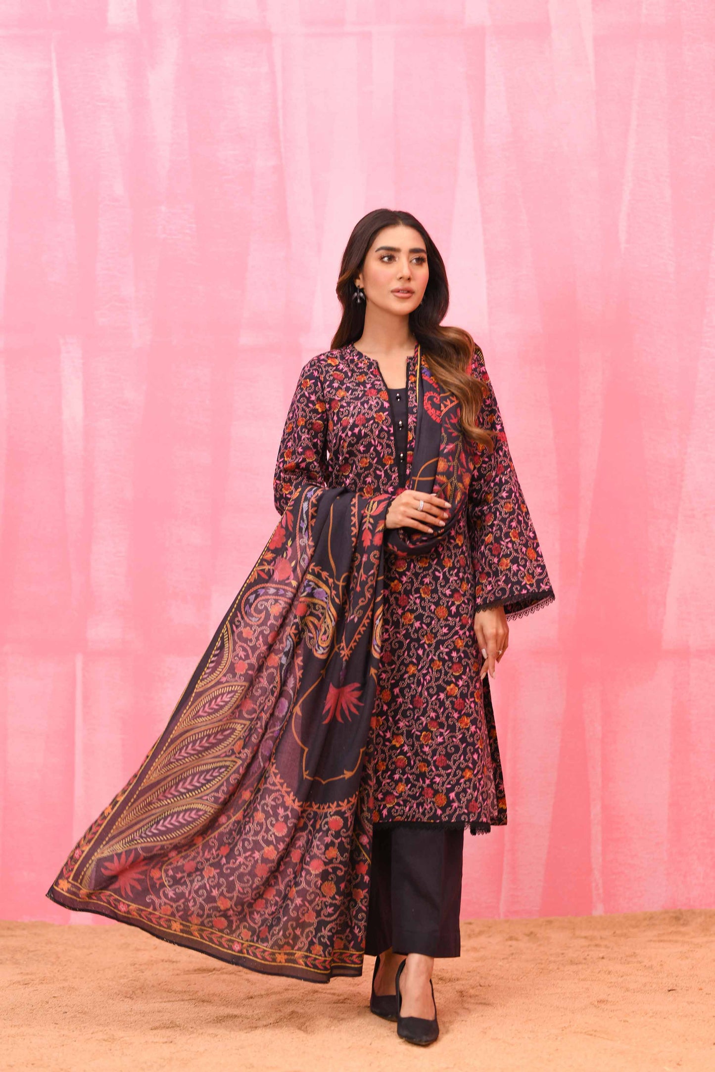 Nishat Linen - 3 Piece - Printed Suit - 42303435