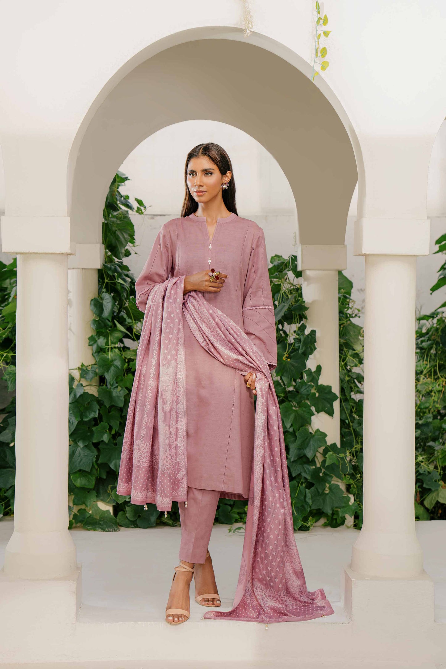 Nishat Linen - 3 Piece - Jacquard Suit - 42303437