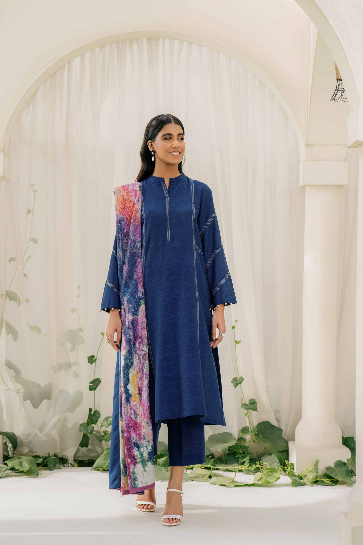 Nishat Linen - 3 Piece - Yarn Dyed Suit - 42303444