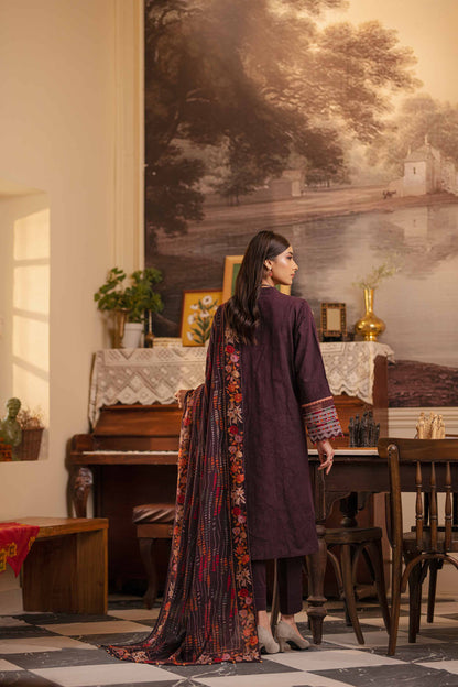 Nishat Linen - 3 Piece - Embroidered Suit - 42303454